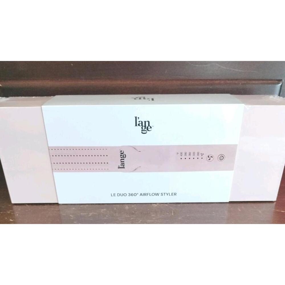 NIB L’ange Le Duo 360 Airflow Styler 2-in-1 Curling& Straightening Iron Classic